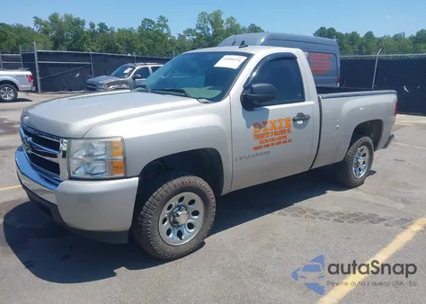 2008 Chevrolet Silverado 1500 Work Truck из США, поврежденный, VIN 1GCEC14X78Z119813